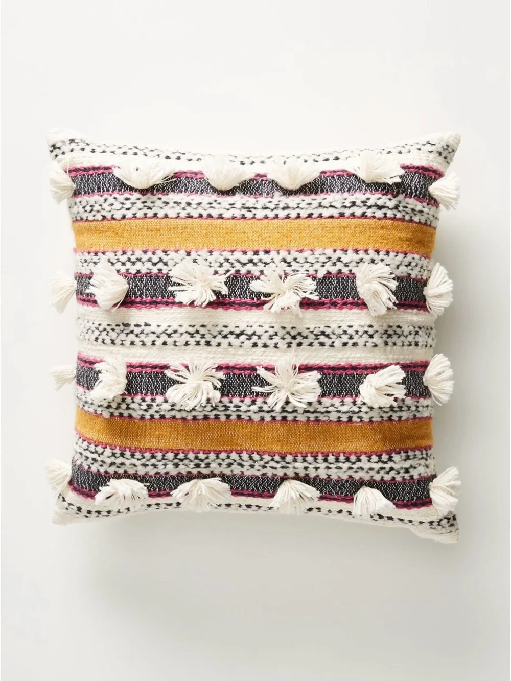 Anthropologie Woven Lakshmi Pillow 18x18